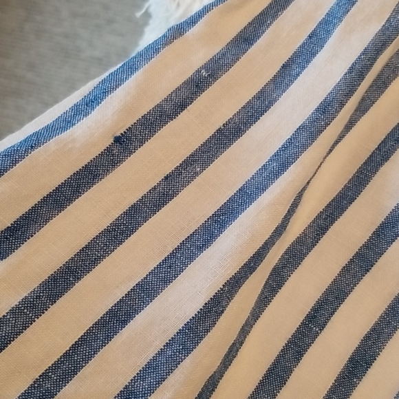 Boden Striped Linen Dress - Picture 7 of 7